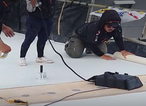 塩ビシート防水